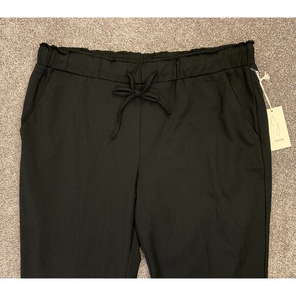 JOIE Women's Black Stretch Drawstring Elastic Waist Pull On Pants Size XXL - NWT - Picture 2 of 11